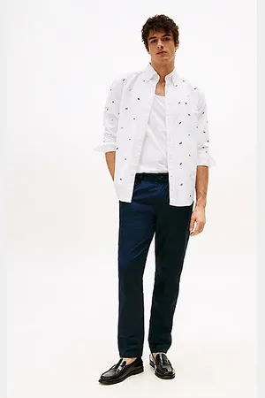 Tommy Hilfiger Harlem Relaxed Fit Chinos mit Paper-Touch