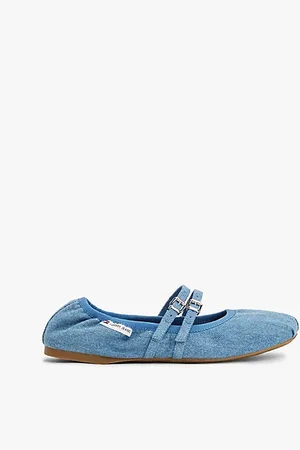 Tommy Hilfiger Ballerina aus mit Doppelriemen