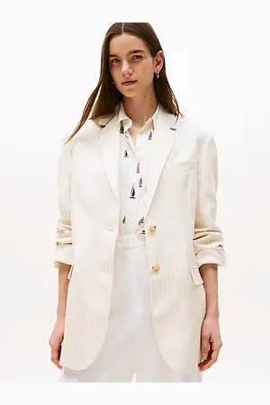 Tommy Hilfiger Relaxed Fit Blazer mit Nadelstreifen