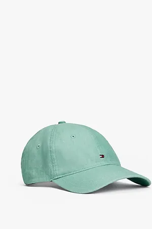 Tommy Hilfiger Essential Cap aus Leinen mit Flag-Stickerei