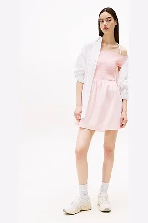 Tommy Hilfiger Fit-and-Flare-Minikleid mit Neckholder