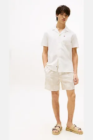 Tommy Hilfiger Loose Fit Shorts mit Blumen-Print