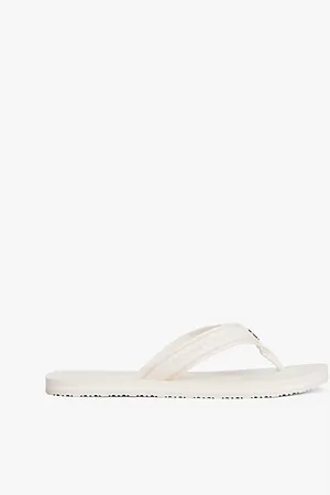 Tommy Hilfiger Gestreifter Gurtband-Zehentrenner mit Logo