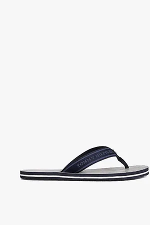 Tommy Hilfiger Gestreifter Gurtband-Zehentrenner mit Logo