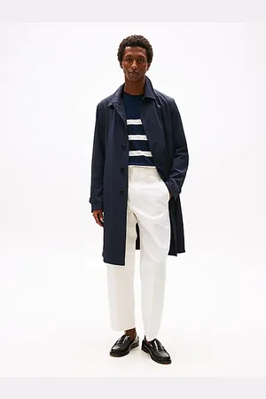 Tommy Hilfiger Einreihiger Tailored Fit Mantel