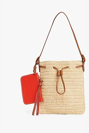 Tommy Hilfiger Etuitasche aus Raffiabast