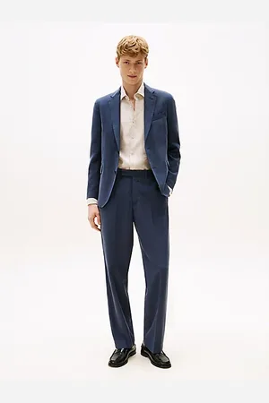 Tommy Hilfiger Regular Fit Hose mit Bügelfalte