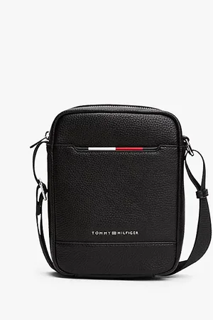 Tommy Hilfiger Crossbody-Reporterbag mit Logo aus Metall