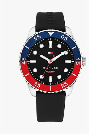 Tommy Hilfiger Uhr mit Farbverlauf und Silikonarmband