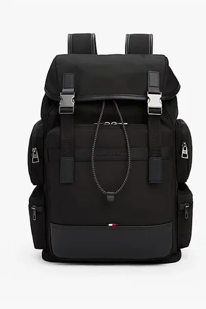 Tommy Hilfiger Rucksack mit Kordelzug und Klappverschluss