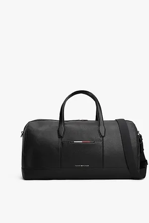 Tommy Hilfiger Genarbte Crossbody-Dufflebag mit Metall-Logo