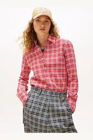 Tommy Hilfiger The Runway Collection Regular Fit Seidenmix-Bluse