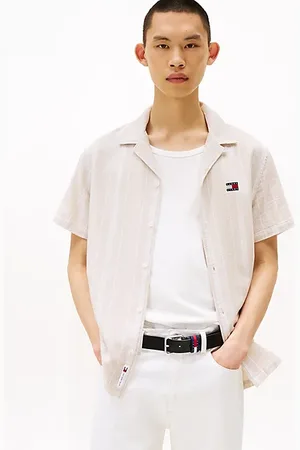 Tommy Hilfiger Regular Fit Kurzarmhemd mit Struktur