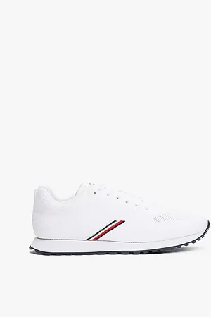 Tommy Hilfiger Strick-Sneaker mit Kontrast-Struktur