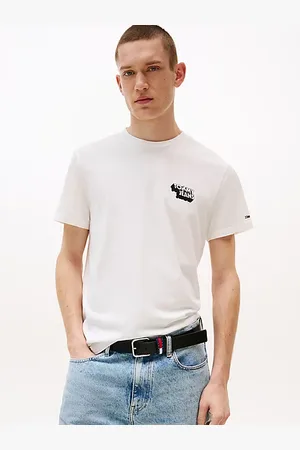 Tommy Hilfiger Slim Fit T-Shirt mit Block-Logo