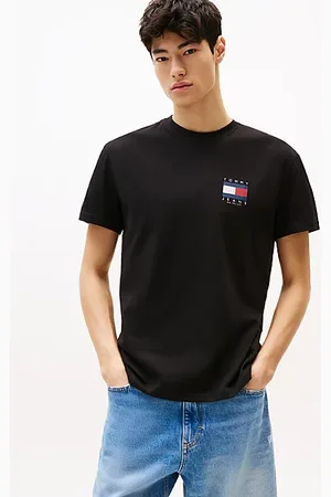 Tommy Hilfiger T-Shirt mit Flag-Logo hinten