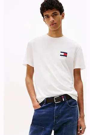 Tommy Hilfiger T-Shirt mit Flag-Logo hinten