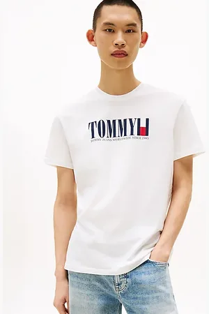 Tommy Hilfiger Rundhals-T-Shirt mit Logo