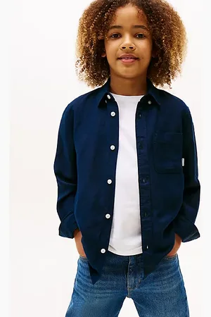 Tommy Hilfiger Regular Fit Hemd aus Leinenmix