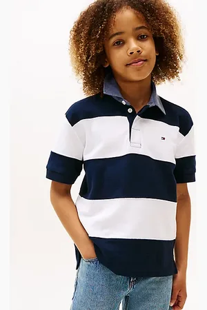 Tommy Hilfiger Piqué-Poloshirt mit Chambray-Kragen