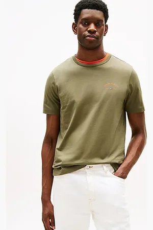 Tommy Hilfiger T-Shirt mit Palmengrafik hinten