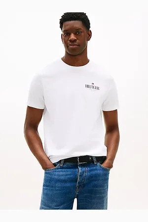 Tommy Hilfiger Rundhals-T-Shirt mit Logo