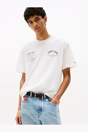 Tommy Hilfiger Relaxed Fit T-Shirt mit Grafik hinten