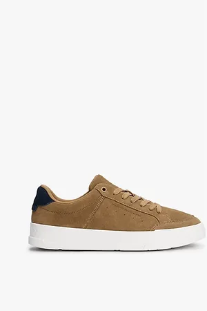 Tommy Hilfiger Court-Sneaker aus Wildleder mit klobiger Sohle