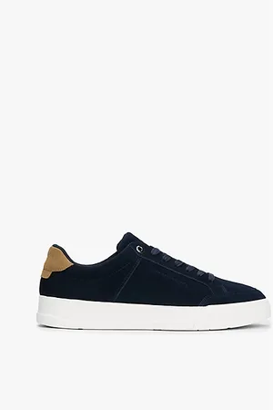 Tommy Hilfiger Court-Sneaker aus Wildleder mit klobiger Sohle