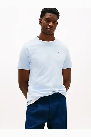Tommy Hilfiger Rundhals-T-Shirt mit Logo