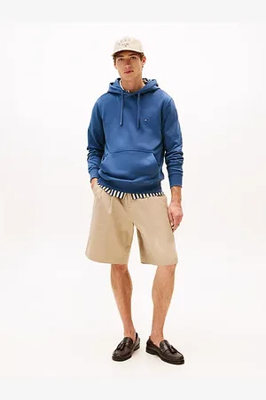 Tommy Hilfiger Nadelstreifen-Shorts mit Bundfalten
