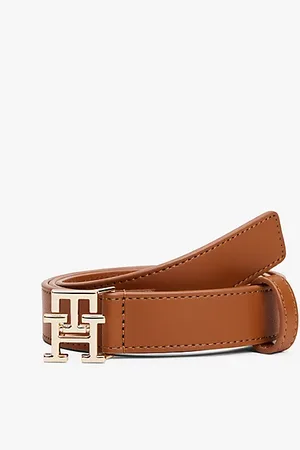 Tommy Hilfiger Ledergürtel mit TH-Monogramm-Schnalle