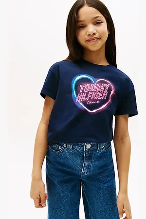 Tommy Hilfiger Relaxed Fit T-Shirt mit Herz-Grafik