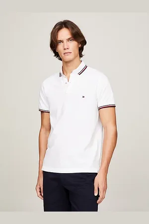 Tommy Hilfiger Slim Fit Poloshirt aus reiner Baumwolle