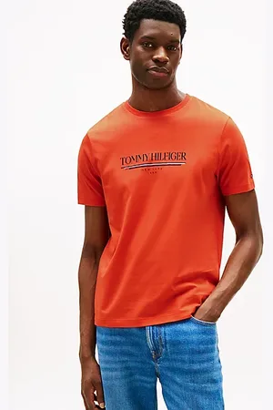 Tommy Hilfiger Rundhals-T-Shirt mit Logo