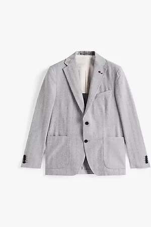 Tommy Hilfiger Extra Slim Fit Sakko mit Fischgrätmuster