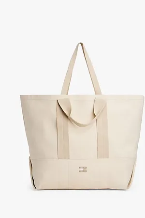 Tommy Hilfiger Tote-Bag aus Canvas mit gleichfarbigem Logo