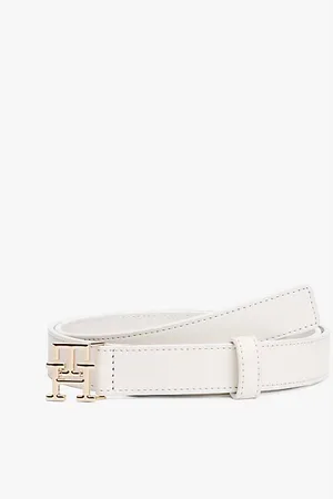 Tommy Hilfiger Ledergürtel mit TH-Monogramm-Schnalle
