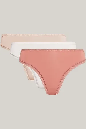 Tommy Hilfiger 3er-Pack Strings mit Blumenspitze