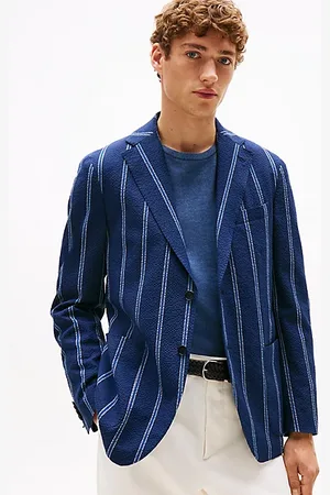 Tommy Hilfiger Einreihiges Sakko mit breiten Nadelstreifen