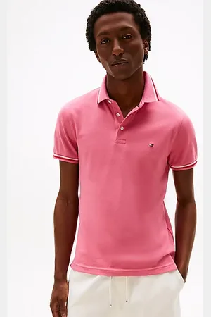 Tommy Hilfiger Slim Fit Poloshirt mit Kontrast-Detail
