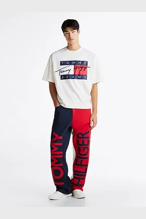 Tommy Hilfiger Color Block-Jeans mit Logo