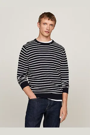 Tommy Hilfiger Rundhalspullover mit Flag