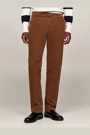 Tommy Hilfiger Straight Fit Cord-Chinos aus Stretch-Baumwolle