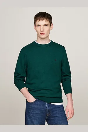 Tommy Hilfiger Rundhalspullover mit Kaschmir