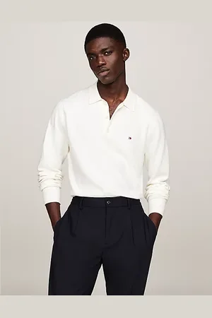 Tommy Hilfiger Polokragen-Pullover mit Kaschmir