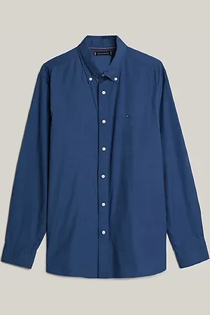 Tommy Hilfiger Adaptive Regular Fit Hemd aus Popeline