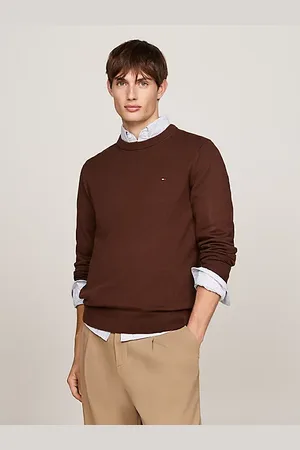 Tommy Hilfiger Rundhalspullover mit Kaschmir