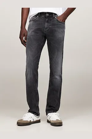 Tommy Hilfiger Schwarze Scanton Slim Jeans mit Fade-Effekt