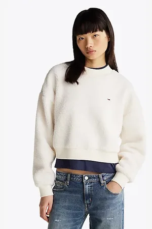 Tommy Hilfiger Oversized Fit Sweatshirt aus Teddy-Fleece